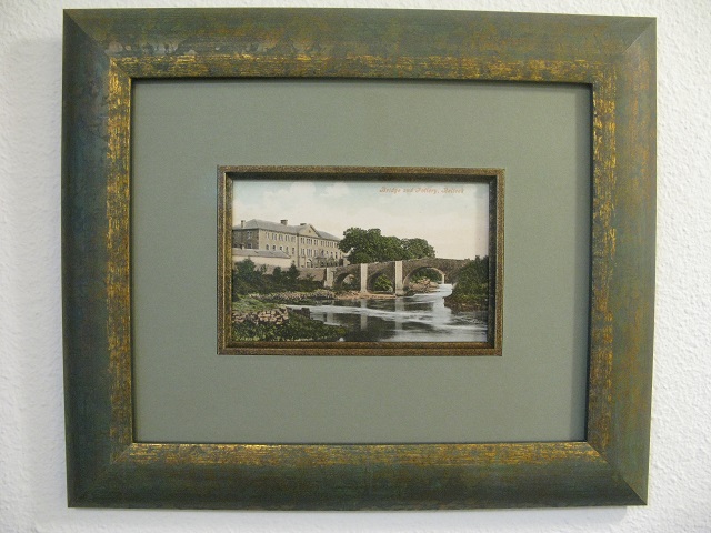 My 'Framed' Belleek Postcard !!