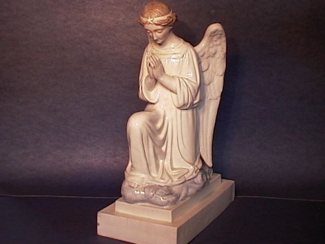 Earthenware Kneeling Angel !!