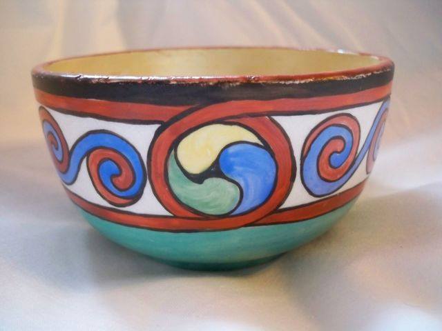 Belleek Pottery EK McDermott Bowl SIDE View !!