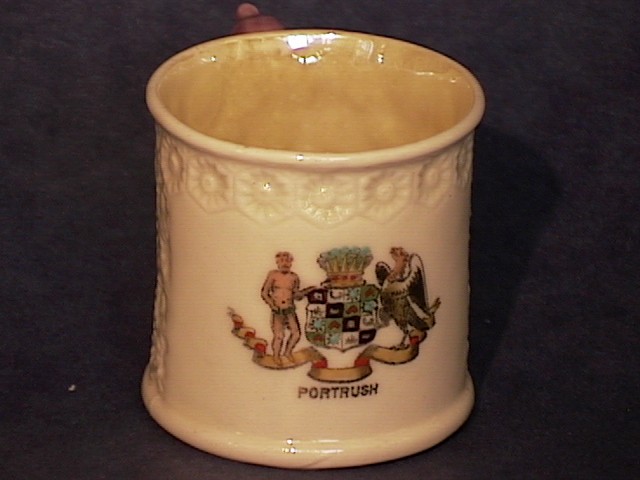 Belleek Miniature Crested Cleary Mug !!